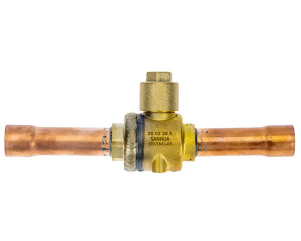 Sanhua ball valve SBV 5/8" welding without cap