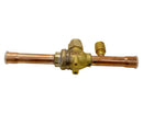 Sanhua ball valve SBV 1/2" solder with plug