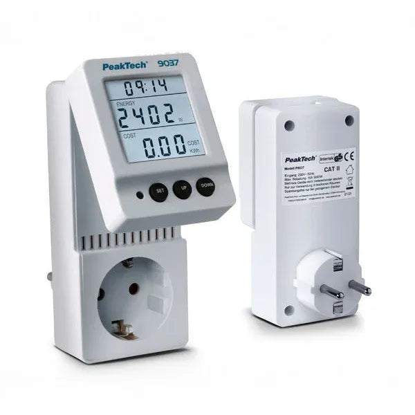 Contador de costes de energía Peaktech P 9037 para electrodomésticos
