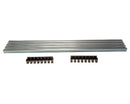 Ventilation grille 600x122mm stainless steel