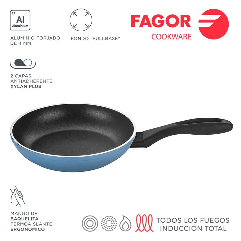 FAGOR Sarten MAXIMA Ø20 Azul