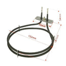 Beko oven heating element resistance 262900067