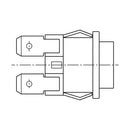 Botón Electrolux, AEG 3570088033