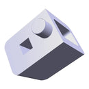 Bisagra panel inferior abatible Electrolux, AEG 3425697012