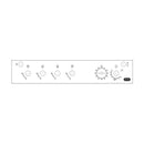 Panel de mandos Electrolux, AEG 8075008014