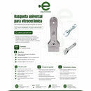 Universal scraper for glass ceramic hob