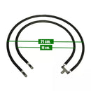 Universal double shielded heating element for brazier
